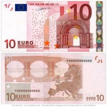 10 EURO BILLS