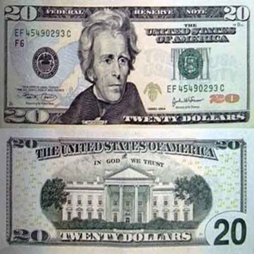 US Dollar 20