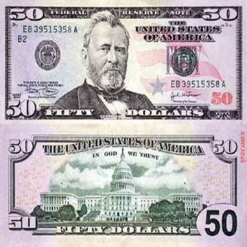 US Dollar 50