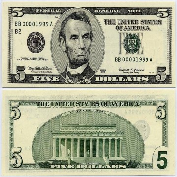 US Dollar 5