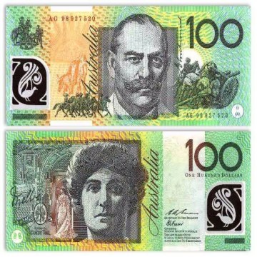 AUD 100 BILLS